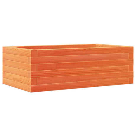 Vidaxx Pflanzgefäß 70x40x23 cm massives Kiefernholz, braun gewaschen