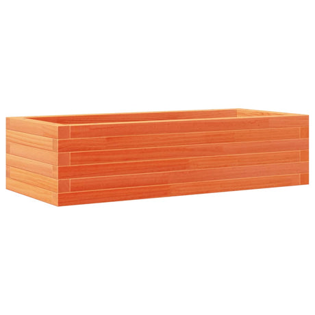 Vidaxx Pflanzgefäß 90x40x23 cm massives Kiefernholz, braun gewaschen