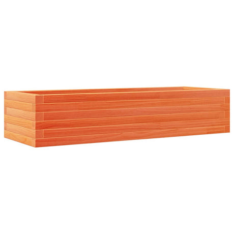 Vidaxx Pflanzgefäß 110x40x23 cm massives Kiefernholz, braun gewaschen