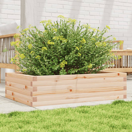 Vidaxx planter 90x60x23 cm solid pine wood