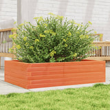 Vidaxx Pflanzgefäß 90x60x23 cm massives Kiefernholz, braun gewaschen