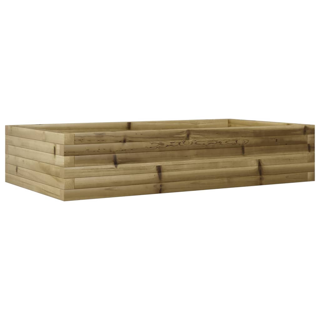 Vidaxx Pflanzgefäß 110x60x23 cm aus imprägniertem Kiefernholz