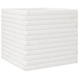Vidaxx Pflanzgefäß 50x50x45,5 cm massives Kiefernholz weiß