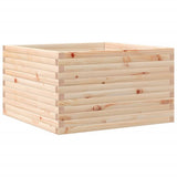 Vidaxx Pflanzgefäß 80x80x45,5 cm massives Kiefernholz