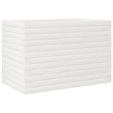 Vidaxx Pflanzgefäß 70x40x45,5 cm massives Kiefernholz weiß