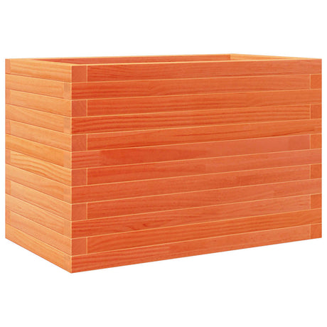 Vidaxx Pflanzgefäß 70x40x45,5 cm massives Kiefernholz, braun gewaschen