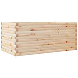 VidaXL Pflanzgefäß 110x60x45,5 cm massives Kiefernholz