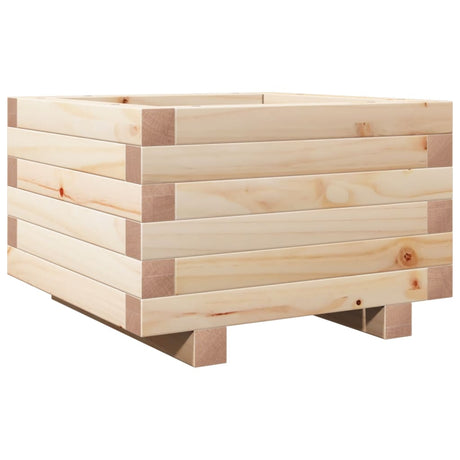 Vidaxx Pflanzgefäß 40x40x26,5 cm massives Kiefernholz