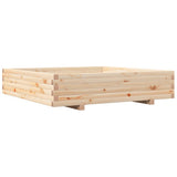 Vidaxx Pflanzgefäß 110x110x26,5 cm massives Kiefernholz