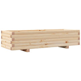 Vidaxx Pflanzgefäß 110x40x26,5 cm massives Kiefernholz