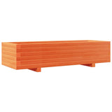 Vidaxx Pflanzgefäß 110x40x26,5 cm massives Kiefernholz, braun gewaschen
