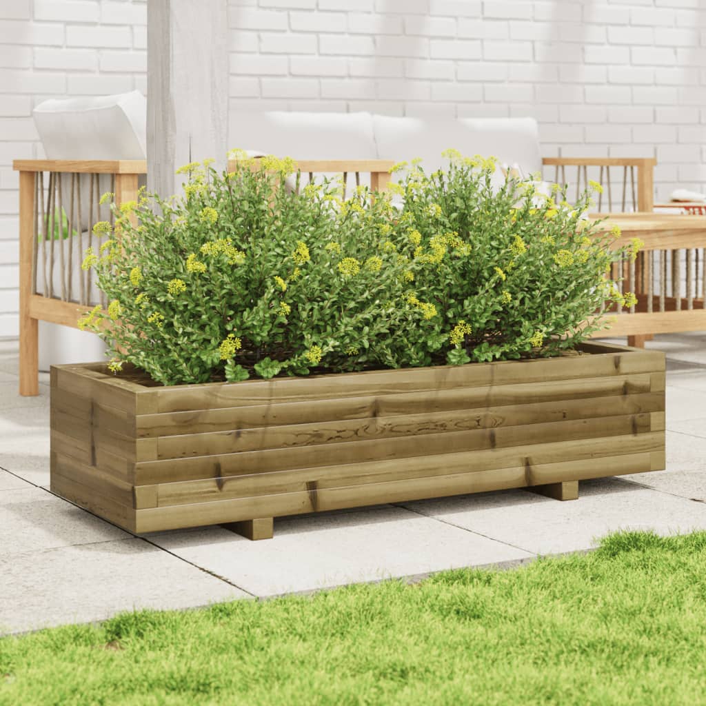 Vidaxx Pflanzgefäß 110x40x26,5 cm imprägniertes Kiefernholz