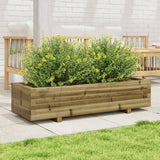 Vidaxx Pflanzgefäß 110x40x26,5 cm imprägniertes Kiefernholz