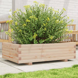 Vidaxx Pflanzgefäß 90x60x26,5 cm massives Kiefernholz