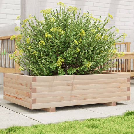 Vidaxx Pflanzgefäß 90x60x26,5 cm massives Kiefernholz