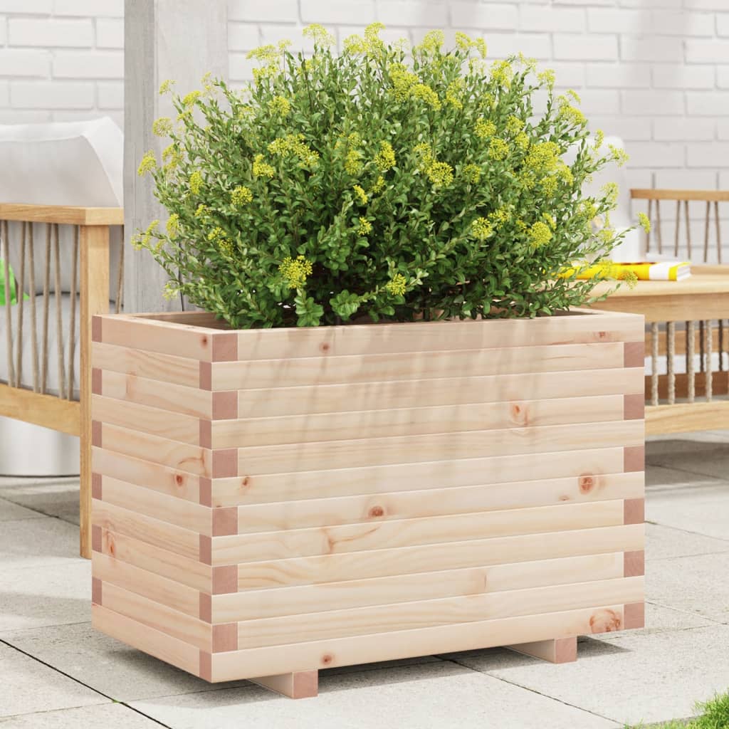 Vidaxx Pflanzgefäß 70x40x49,5 cm massives Kiefernholz