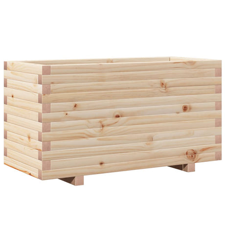 Vidaxx Pflanzgefäß 90x40x49,5 cm massives Kiefernholz