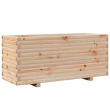 Vidaxx Pflanzgefäß 110x40x49,5 cm massives Kiefernholz