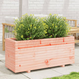 VidaXL Pflanzgefäß 110 x 40 x 49,5 cm, massives Douglas-Holz