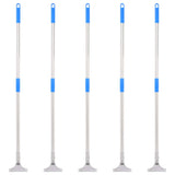 Vidaxx Bodenwischergriffe 5 Stück 119,5 cm Stahl und Kunststoff