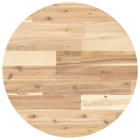 Vidaxl tafelblad rond ø 50x2 cm massief acaciahout