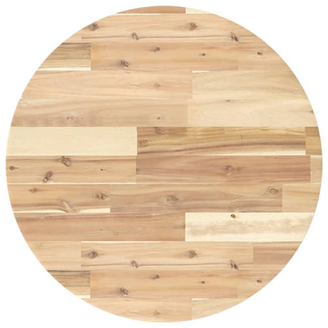 Vidaxl tafelblad rond ø 60x2 cm massief acaciahout