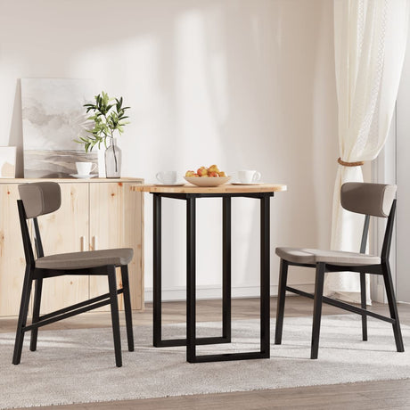 Vidaxl tafelblad rond ø 50x2 cm massief acaciahout
