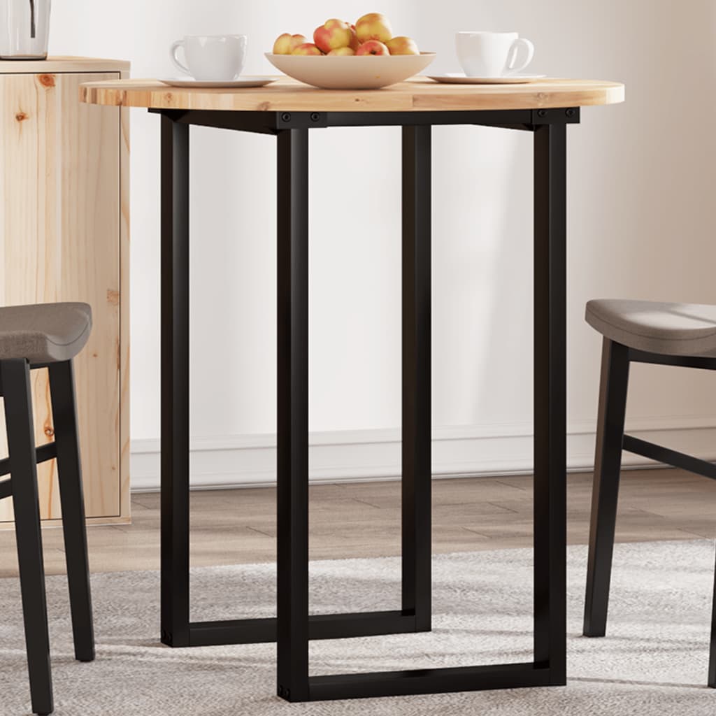 Vidaxl tafelblad rond ø 50x2 cm massief acaciahout