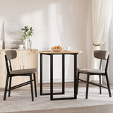 Vidaxl tafelblad rond ø 80x2 cm massief acaciahout