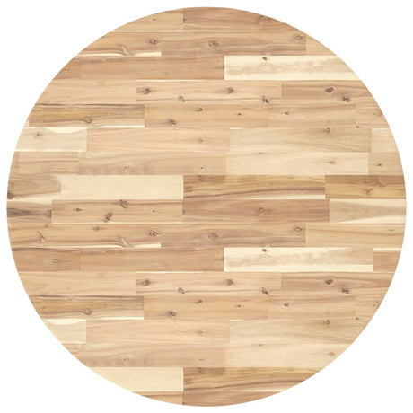 Vidaxl tafelblad rond ø 90x2 cm massief acaciahout
