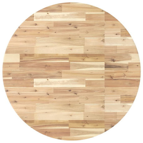 Vidaxl tafelblad rond ø 90x4 cm massief acaciahout