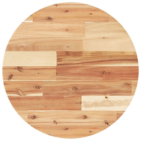 Vidaxl tafelblad rond ø 50x2 cm massief acaciahout