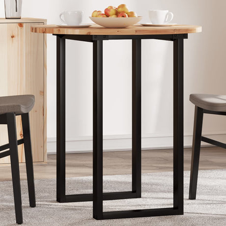Vidaxl tafelblad rond ø 50x2 cm massief acaciahout
