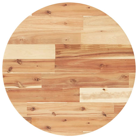 Vidaxl tafelblad rond ø 50x4 cm massief acaciahout