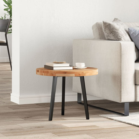 Vidaxl tafelblad rond ø 50x4 cm massief acaciahout