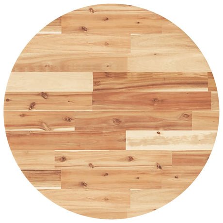 Vidaxl tafelblad rond ø 60x4 cm massief acaciahout