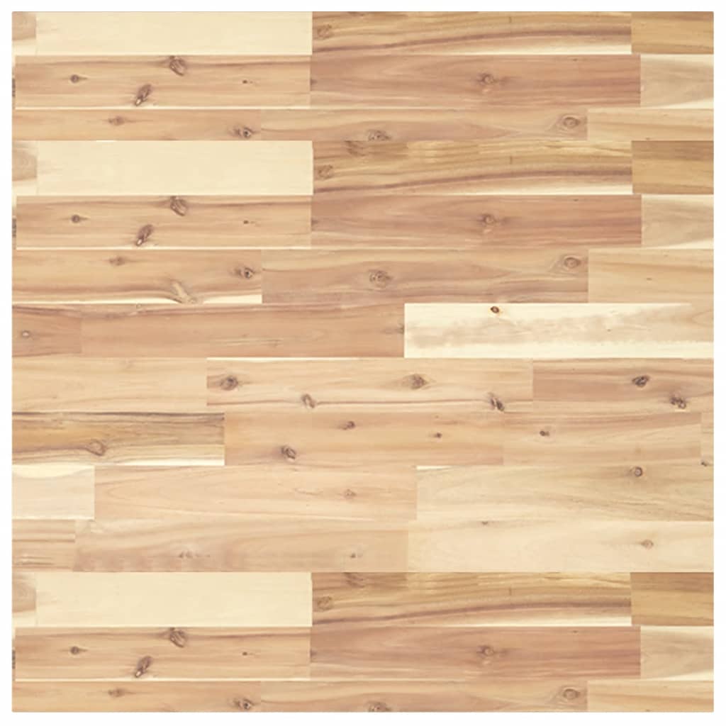 Vidaxl tafelblad vierkant 70x70x2 cm massief acaciahout