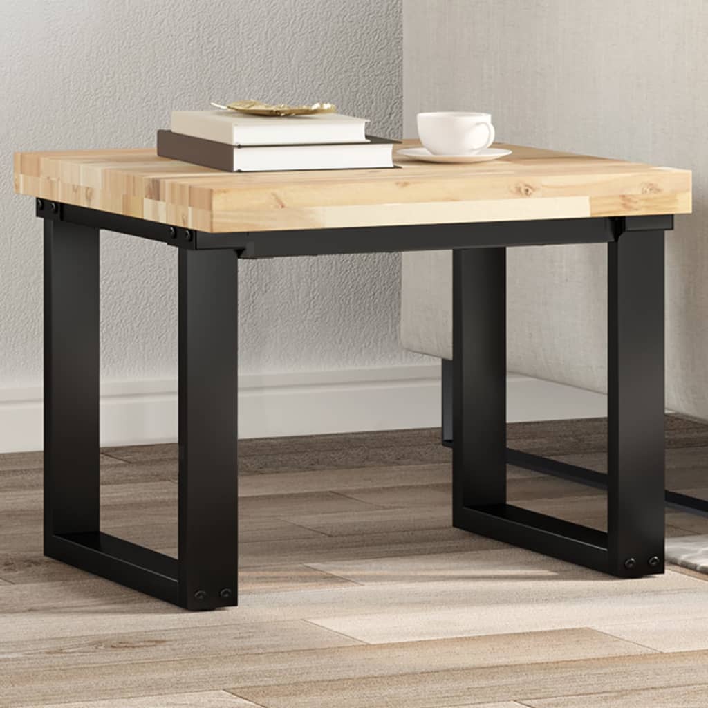 Vidaxl tafelblad vierkant 50x50x4 cm massief acaciahout