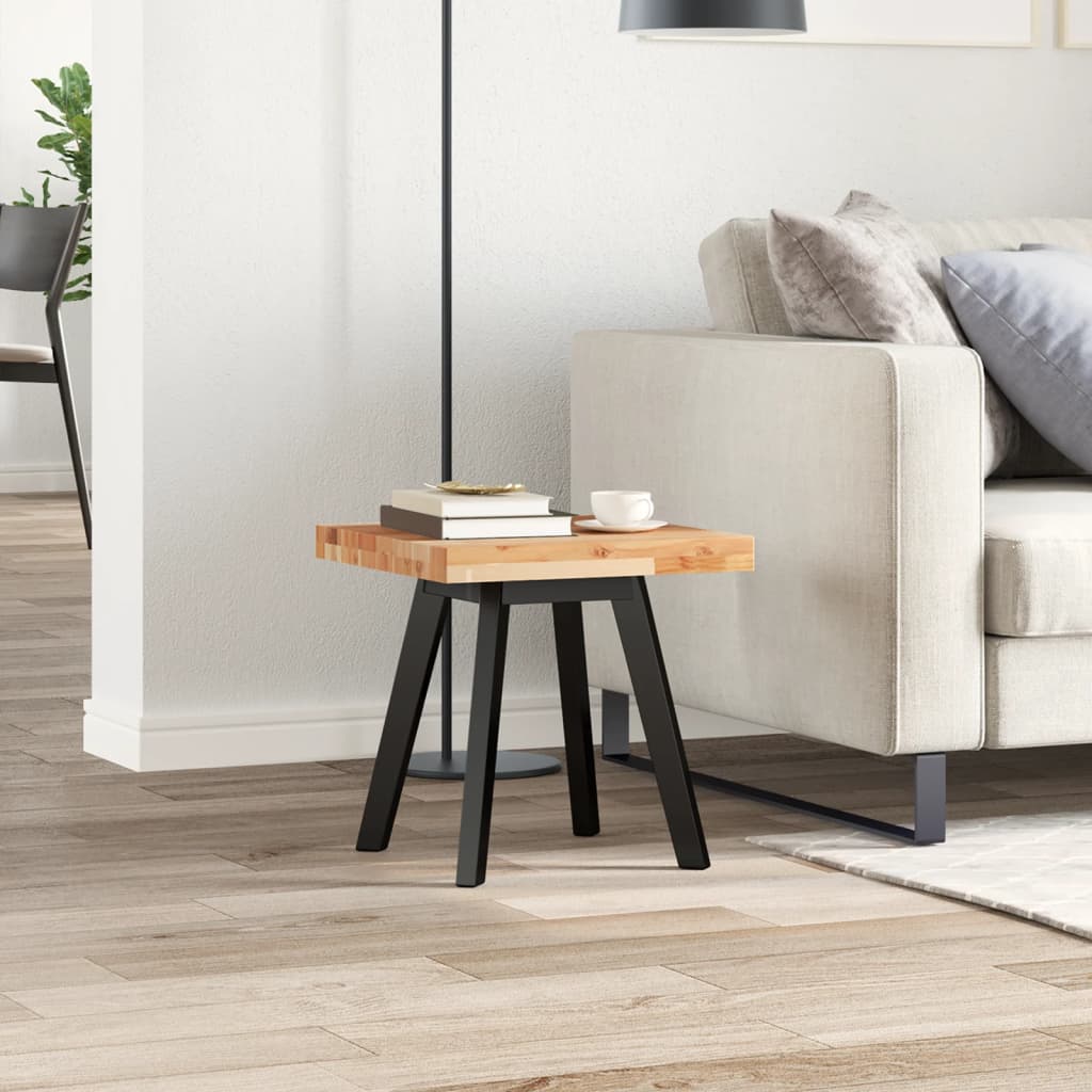 Vidaxl tafelblad vierkant 40x40x4 cm massief acaciahout