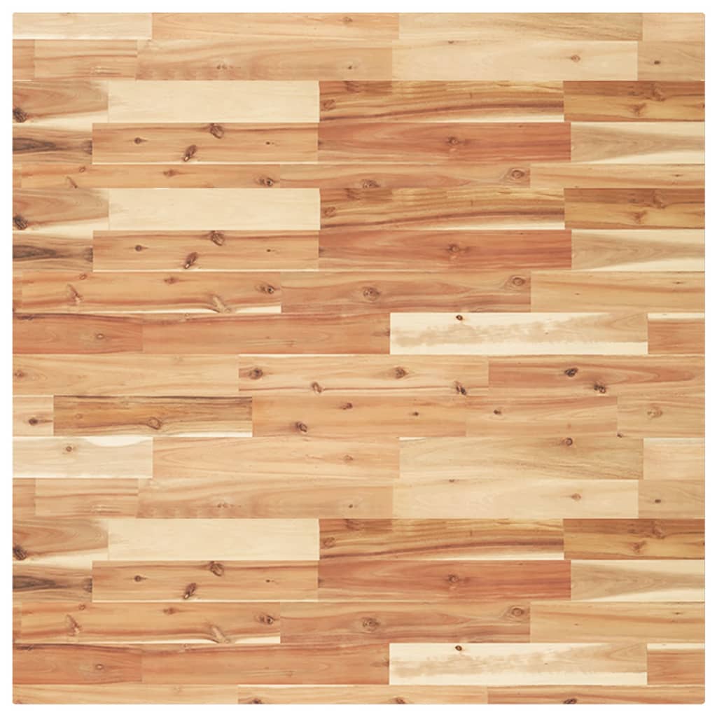 Vidaxl tafelblad vierkant 90x90x4 cm massief acaciahout