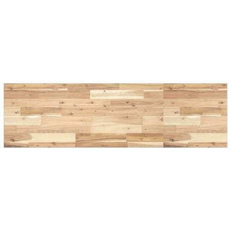 Vidaxl tafelblad rechthoekig 120x40x2 cm massief acaciahout