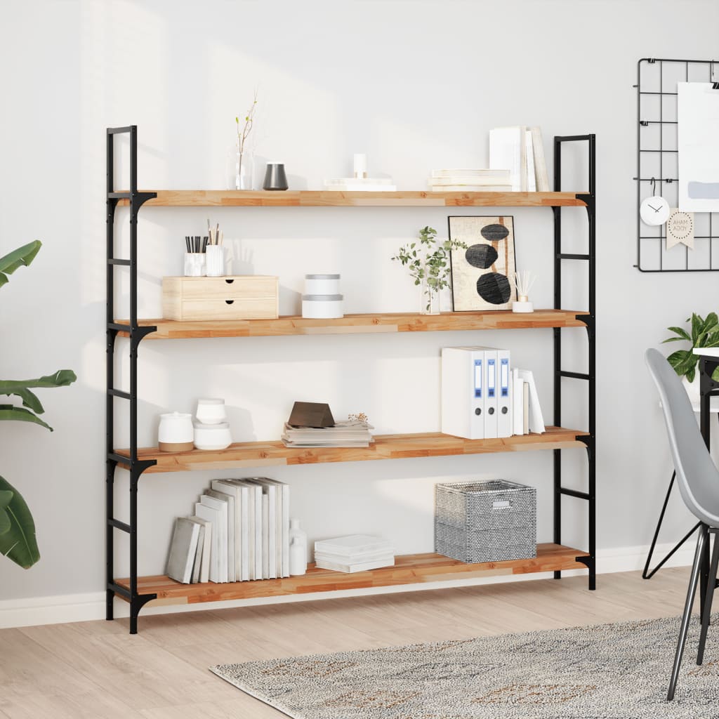 Vidaxl tafelblad rechthoekig 120x20x4 cm massief acaciahout