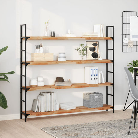 Vidaxl tafelblad rechthoekig 120x20x4 cm massief acaciahout