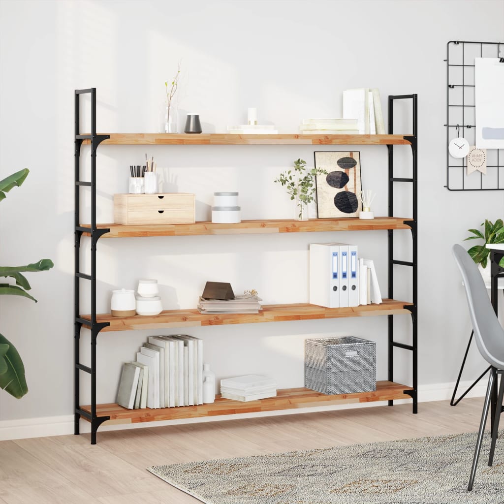 Vidaxl tafelblad rechthoekig 140x20x4 cm massief acaciahout