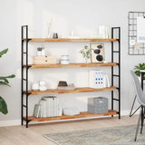 Vidaxl tafelblad rechthoekig 140x20x4 cm massief acaciahout