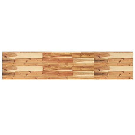 Vidaxl tafelblad rechthoekig 120x30x4 cm massief acaciahout