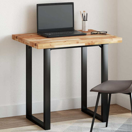 Vidaxl tafelblad rechthoekig 80x60x4 cm massief acaciahout