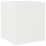 Vidaxx Pflanzgefäß 40x40x46 cm massives Kiefernholz weiß