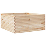 VidaXL Pflanzgefäß 100x100x46 cm massives Kiefernholz