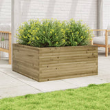VidaXL Pflanzgefäß 100x100x46 cm imprägniertes Kiefernholz
